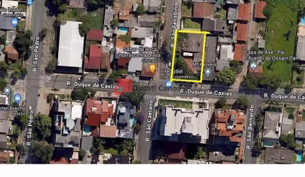 Terreno à venda na Rua São Felisbino, Marechal Rondon, Canoas, 990 m2 por R$ 3.834.000