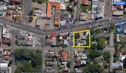 Terreno à venda na Avenida Santos Ferreira, Nossa Senhora das Graças, Canoas, 1362 m2 por R$ 3.000.000