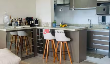 Apartamento no Vida Viva com living estendido.