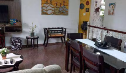 Casa com 4 dormitórios à venda, 148 m²- Aparecida - Santos/SP