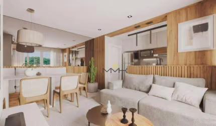 Apartamento com 2 dormitórios à venda, 55 m² no Marapé - Santos/SP