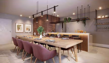 Apartamento NOVO 4 dormitórios à venda, Ponta da Praia 154 m² - Santos/SP