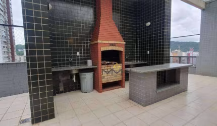 Apartamento com 3 dormitórios, 145 m² - venda por R$ 1.383.000,00 ou aluguel por R$ 7.870,00/mês - Pompéia - Santos/SP