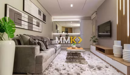 Flat com 1 dormitório à venda, 45 m² por R$ 851.000,00 - Gonzaga - Santos/SP