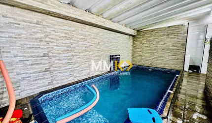 Casa com 3 dormitórios à venda, 166 m² por R$ 1.808.000,00 - Boqueirão - Santos/SP