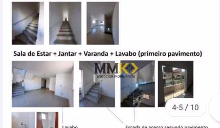 Sobrado com 4 dormitórios à venda, 210 m² no Aparecida - Santos/SP