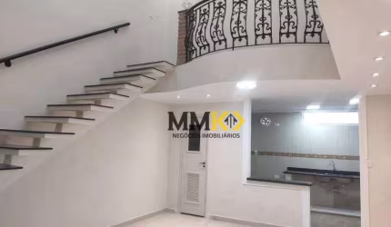 Sobrado para alugar, 100 m² no  Macuco - Santos/SP