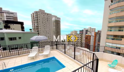 Cobertura com 3 dormitórios à venda, 208 m² por R$ 1.170.000,00 - Aviação - Praia Grande/SP
