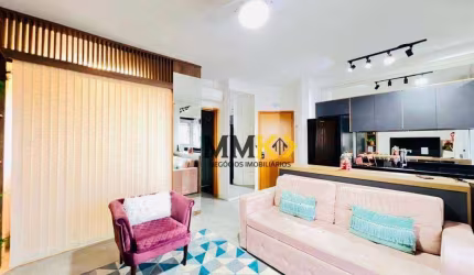 APARTAMENTO DE ALTO LUXO DE 1 DORMITÓRIO COM LAZER COMPLETO NO BOQUEIRÃO