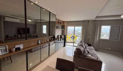 Apartamento com 3 dormitórios à venda, 82 m² por R$ 720.000,00 - Estuário - Santos/SP