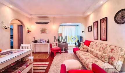 APARTAMENTO EXCELENTE HÁ UMA QUADRA DA PRAIA DA APARECIDA, 3 DORMS, 1 SUÍTE E 101M