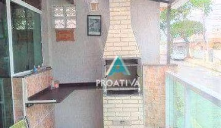 Casa com 3 dormitórios à venda, 121 m²  - Parque Erasmo Assunção - Santo André/SP