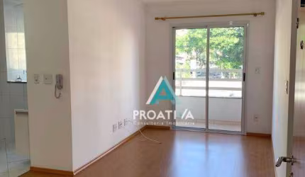 Apartamento com 2 dormitórios para alugar, 60 m² - Jardim - Santo André/SP