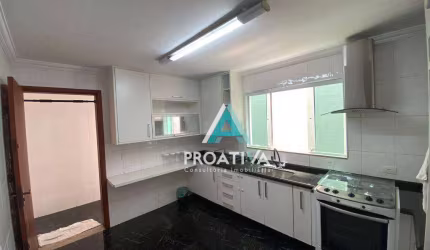 Sobrado com 3 dormitórios para alugar, 180 m² - Jardim - Santo André/SP