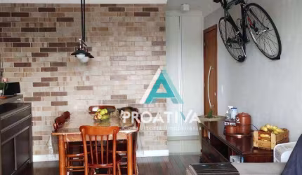 Apartamento com 3 dormitórios à venda, 68 m² - Vila Homero Thon - Santo André/SP