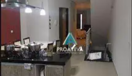 Sobrado com 3 dormitórios à venda, 203 m² por R$ 1.010.000,05 - Vila Assunção - Santo André/SP