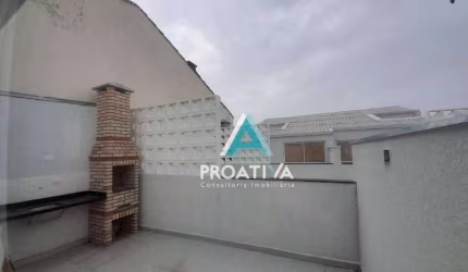 Cobertura com 2 dormitórios à venda, 88 m² por R$ 500.000,07 - Parque das Nações - Santo André/SP