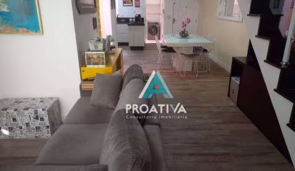 Sobrado com 3 dormitórios à venda, 194 m² por R$ 1.010.000,00 - Vila Valparaíso - Santo André/SP