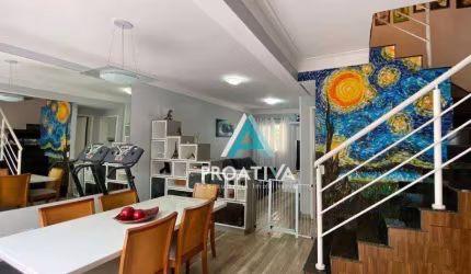 Sobrado em condomínio fechado com 3 dormitórios à venda, 135 m² por R$ 848.000 - Vila São Pedro - Santo André/SP