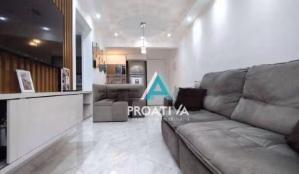 Apartamento com 2 dormitórios à venda, 55 m² - Vila Curuçá - Santo André/SP