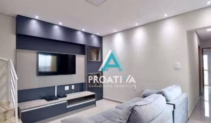 Cobertura com 3 dormitórios à venda, 150 m²  - Vila Metalúrgica - Santo André/SP