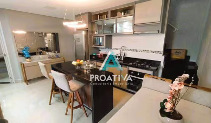 Cobertura com 2 dormitórios à venda, 98 m² - Vila Leopoldina - Santo André/SP