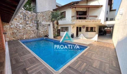 Sobrado com 4 dormitórios, 495 m² - venda por R$ 3.000.000,00 ou aluguel por R$ 23.417,00/mês - Campestre - Santo André/SP