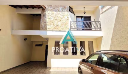Sobrado com 4 dormitórios à venda, 224 m²- Vila Floresta - Santo André/SP