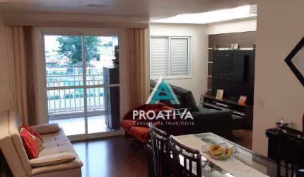 Apartamento com 2 dormitórios à venda, 77 m² - Campestre - Santo André/SP