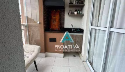 Apartamento com 2 dormitórios à venda, 52 m² - Vila Leopoldina - Santo André/SP