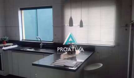 Apartamento com 3 dormitórios à venda, 94 m²  - Vila Leopoldina - Santo André/SP