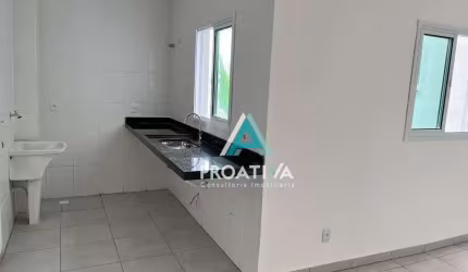 Apartamento com 2 dormitórios, 47 m² - venda por R$ 330.000,00 ou aluguel por R$ 2.700,00/mês - Vila Guiomar - Santo André/SP