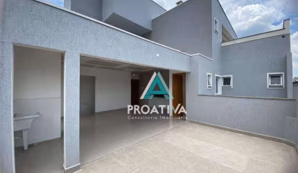 Cobertura com 2 dormitórios à venda, 108 m²  - Casa Branca - Santo André/SP