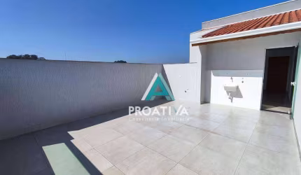 Cobertura com 2 dormitórios à venda, 98 m²- Parque Oratório - Santo André/SP
