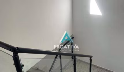 Sobrado com 3 dormitórios à venda, 138 m² - Vila Alto de Santo André - Santo André/SP