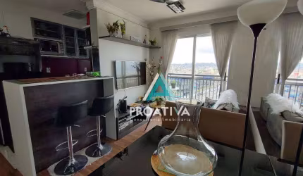 Apartamento com 2 dormitórios à venda, 54 m² - Utinga - Santo André/SP