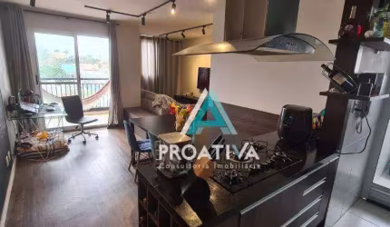 Apartamento com 2 dormitórios à venda, 64 m² - Utinga - Santo André/SP