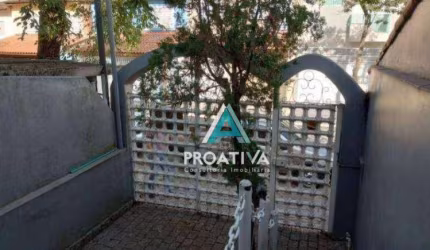 Sobrado com 3 dormitórios para alugar, 88 m² - Campestre - Santo André/SP