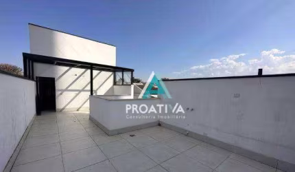 Cobertura com 3 dormitórios à venda, 152 m²- Campestre - Santo André/SP
