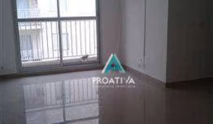 Apartamento com 3 dormitórios à venda, 67 m²  - Vila Homero Thon - Santo André/SP