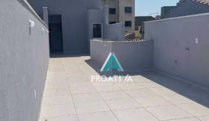 Cobertura com 2 dormitórios à venda, 124 m²  - Vila Humaitá - Santo André/SP