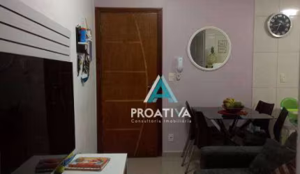 Apartamento com 2 dormitórios à venda, 55 m² - Parque das Nações - Santo André/SP