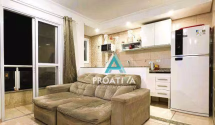 Apartamento com 2 dormitórios à venda, 49 m² - Vila Leopoldina - Santo André/SP