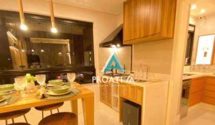 Apartamento com 3 dormitórios à venda, 93 m² - Campestre - Santo André/SP