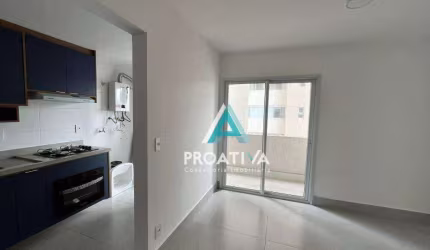 Apartamento com 2 dormitórios para alugar, 63 m²- Jardim Bela Vista - Santo André/SP