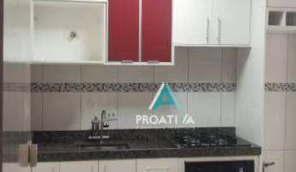 Apartamento com 2 dormitórios à venda, 58 m²- Vila Aquilino - Santo André/SP