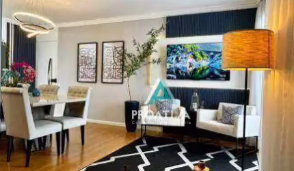 Apartamento com 2 dormitórios à venda, 64 m²- Utinga - Santo André/SP