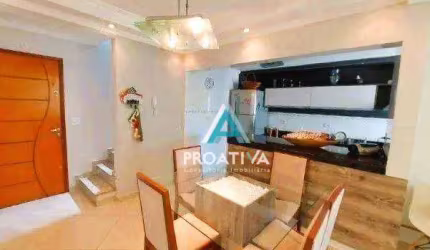Cobertura com 3 dormitórios à venda, 168 m² por R$ 700.000,00 - Parque das Nações - Santo André/SP