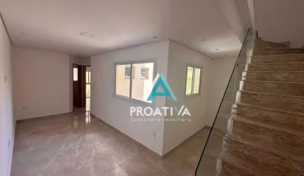 Cobertura com 2 dormitórios à venda, 104 m²- Jardim Santo Antônio - Santo André/SP