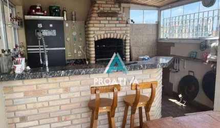 Cobertura com 3 dormitórios à venda, 142 m² por R$ - Jardim - Santo André/SP